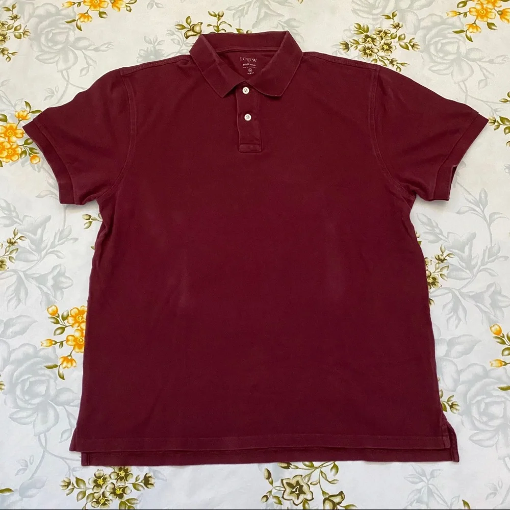 J. Crew Size XL Red Polo